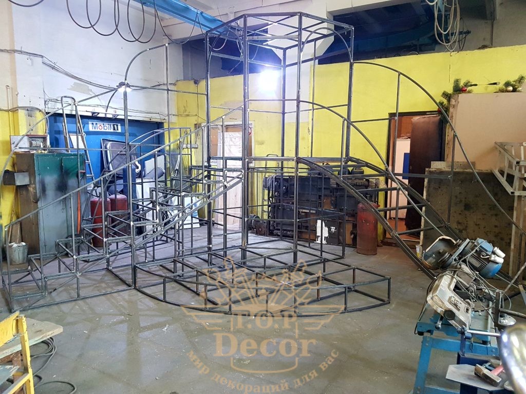 сварочные работы детская горка